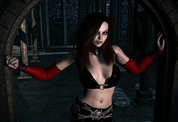 Woman, 3d HD wallpaper