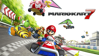 Follow The Rainbow Road – Mario Kart 7 () for Â£18 from Jelly Deals HD wallpaper