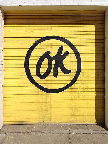 Words, Wall, Fence, Inscription, Ok HD phone wallpaper