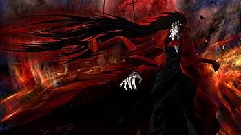 Hellsing, Dark , Cool designs, Anime HD wallpaper