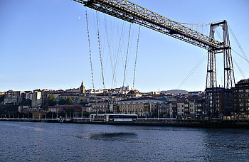 Cities, Spain, Viscay Bridge, Biscay Bridge, Puente De Vizcaya HD wallpaper
