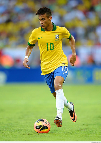 Neymar, Background, Cool design, Artistic HD phone wallpaper