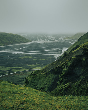 Nature, Rivers, View From Above, Fog, Valley HD phone wallpaper