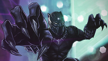 Black Panther 2020 New, black-panther, superheroes, artwork, artist, artstation HD wallpaper