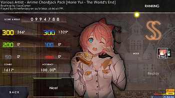 a SS osu!mania score :money_mouth: HD wallpaper
