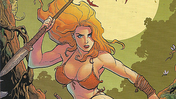 Shanna, comic, women, jungle HD wallpaper