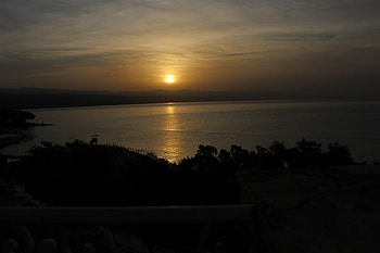 adriatic sunrise, nature, amazing, adria, sunrise HD wallpaper