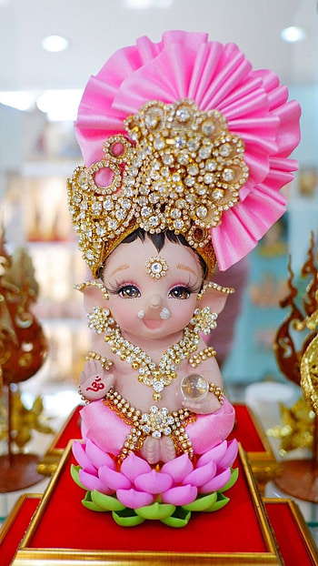 Ganpati Bappa, Baby, Ganesh, Lotus HD phone wallpaper