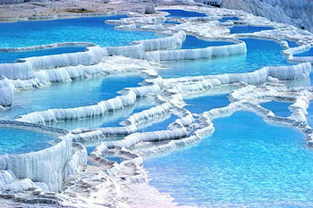 Pamukkale Hot Springs, natural, pools, Turkey, beautiful, travel, tourism HD wallpaper