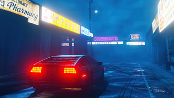 Delorean, 80s, , Artist HD wallpaper