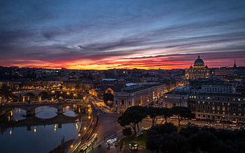 Rome , Stunning visuals, City's charm, Mesmerizing backdrop HD wallpaper