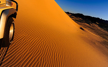 Nature, Sand, Desert, Wheel, Heat HD wallpaper