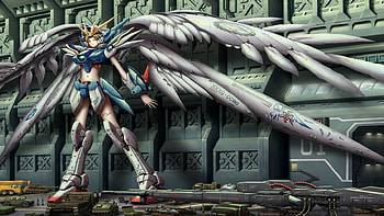 Gundam Beauty Angel, Girl, Gundam, Beauty, Anime, Angel HD wallpaper