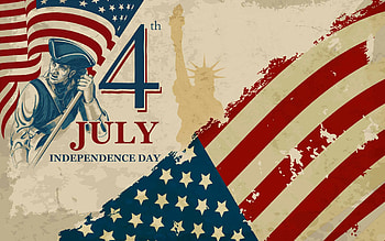 4th of July , Vibrant colors, Festive ry, Patriotic symbols HD wallpaper