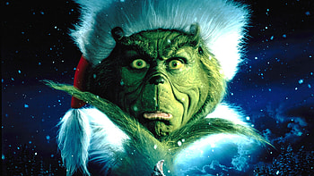 Grinch film, Whoville backdrop, Memorable moments, Heartwarming adaptation HD wallpaper