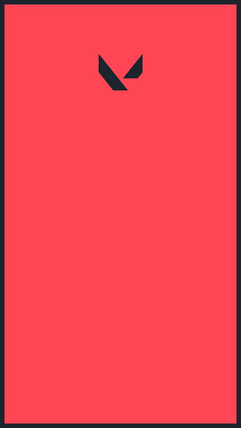 Valorant Logo 1, minimal, minimalism, mini HD phone wallpaper