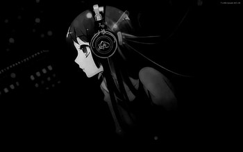 . a music anime girl ... HD wallpaper