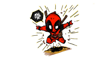 Deadpool 2 Art , deadpool, deadpool-2, artwork, superheroes, behance HD wallpaper
