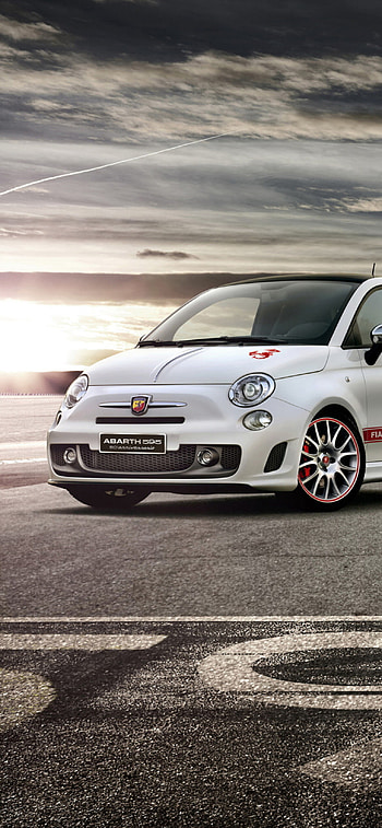 Fiat 595 Abarth, Abarth for 11, High-quality visuals, Automotive power HD phone wallpaper