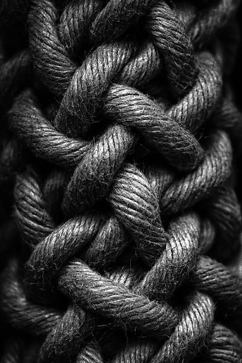 Texture, Textures, Bw, Chb, Weave, Rope HD phone wallpaper