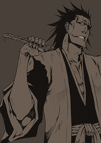 Kenpachi, Zaraki Kenpachi Bleach, Bleach captains HD phone wallpaper