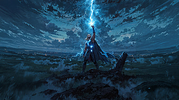 Thor The Final Waltz, thor, superheroes, artwork, art, digital-art HD wallpaper
