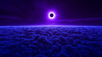 Purple Phonk Eclipse — Dark Cloudscape, Purple, Phonk, Eclipse, Cloudscape, Dark Fantasy HD wallpaper