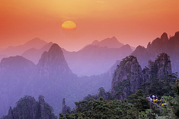 Exotic Land, exotic, nature, ancient, sun, land, sunset, sunrise HD wallpaper