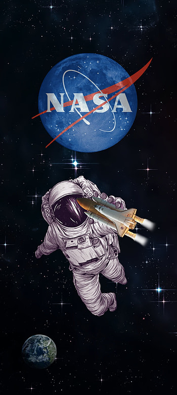 Nasa astronaut, world, space HD phone wallpaper