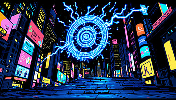 Neon Dreams: A Stunning Ultra Experience, neon lights, cityscape, graphic design, Digital Art HD wallpaper