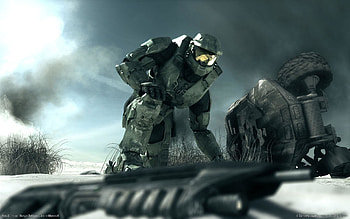 Halo 4 Elite - Cave HD wallpaper