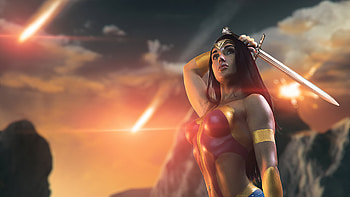 Wonder Woman Cosplay 2020, wonder-woman, superheroes, cosplay, artstation HD wallpaper