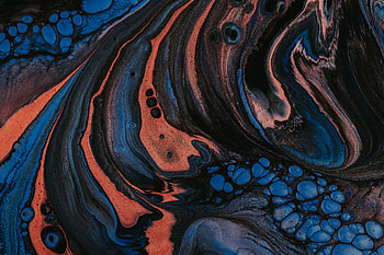 Abstract, Divorces, Paint, Liquid, Stains, Spots, Stripes, Streaks, Fluid Art HD wallpaper
