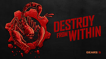 Escape Destroy From Within Gears 5 , gears-5, gears-of-war-5, gears-of-war, 2019-games, games HD wallpaper