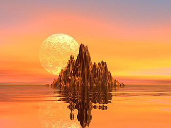 Moon, 3d HD wallpaper