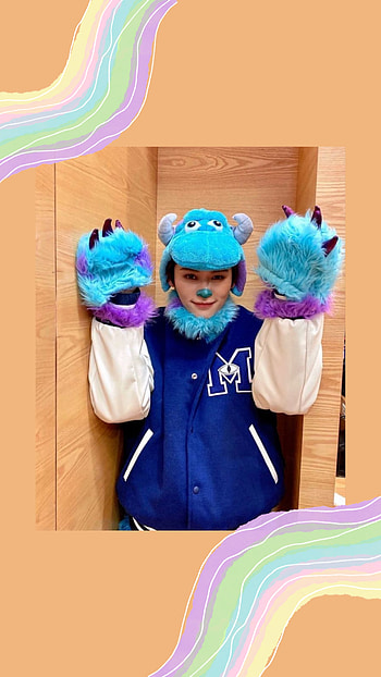 Lee Know, stray kids, rabbit, Monster Inc, stay HD phone wallpaper