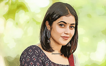 Shraddha Dangar, , vector art, Bollywood, indian actress, celebrity drawings, Shraddha Dangar drawing, indian celebrity, movie stars, Shraddha Dangar HD wallpaper