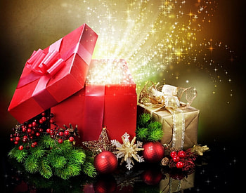 Happy Holidays, gifts, decor, Christmas, Holiday HD wallpaper
