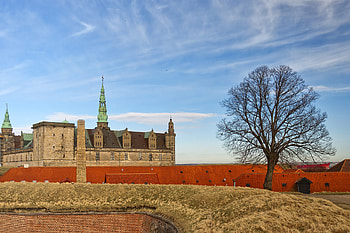 Kronborg Castle, 1929, Association Montessori Internationale, Travels HD wallpaper