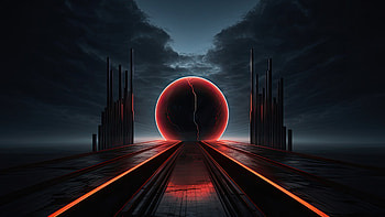 Journey To The Fractured Nexus, artist, artwork, digital-art, ai, artstation HD wallpaper
