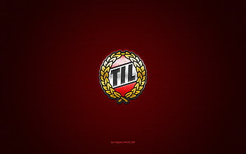 Tromso IL, Norwegian football club, red logo, red carbon fiber background, Eliteserien, football, Tromso, Norway, Tromso IL logo HD wallpaper
