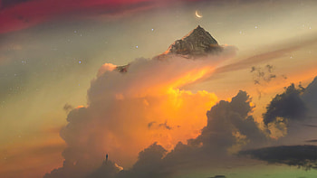 Journeys Beyond The Rapture, clouds, dreamy, artist, artwork, digital-art HD wallpaper