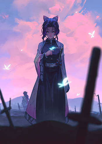 Demon Slayer, cloud, sky, Anime, demonslayer HD phone wallpaper