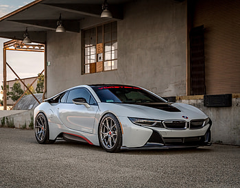 Bmw i8, supercar, front HD wallpaper