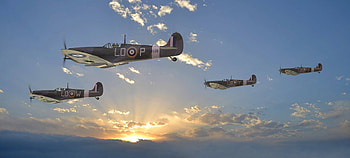 BOB Flight, Spitfire, Spits, Warbird, BOB HD wallpaper