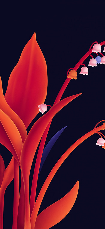 Artwork, Lilies of the Valley HD phone wallpaper