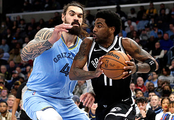 Steven Adams, Kyrie Irving HD wallpaper