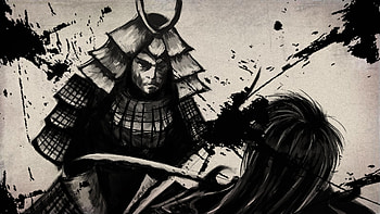 Samurai warrior fantasy art artwork HD wallpaper