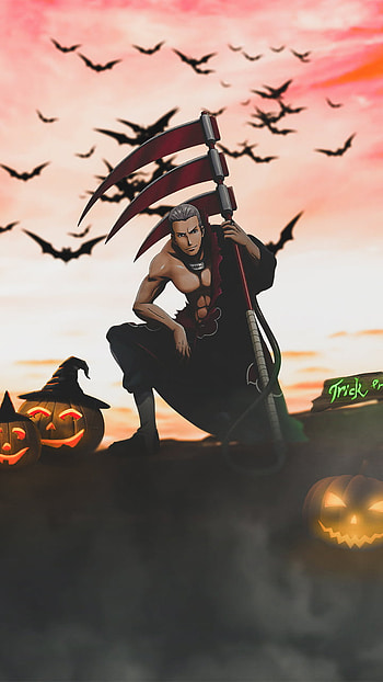 Hidan, naruto, animeedit, art, anime HD phone wallpaper