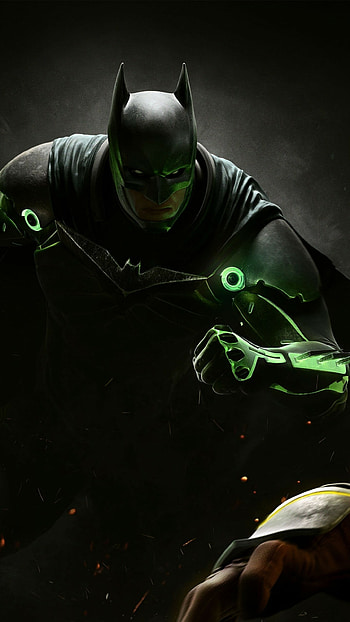 Batman vs Superman, Epic showdown, Injustice gaming franchise, Console gaming HD phone wallpaper